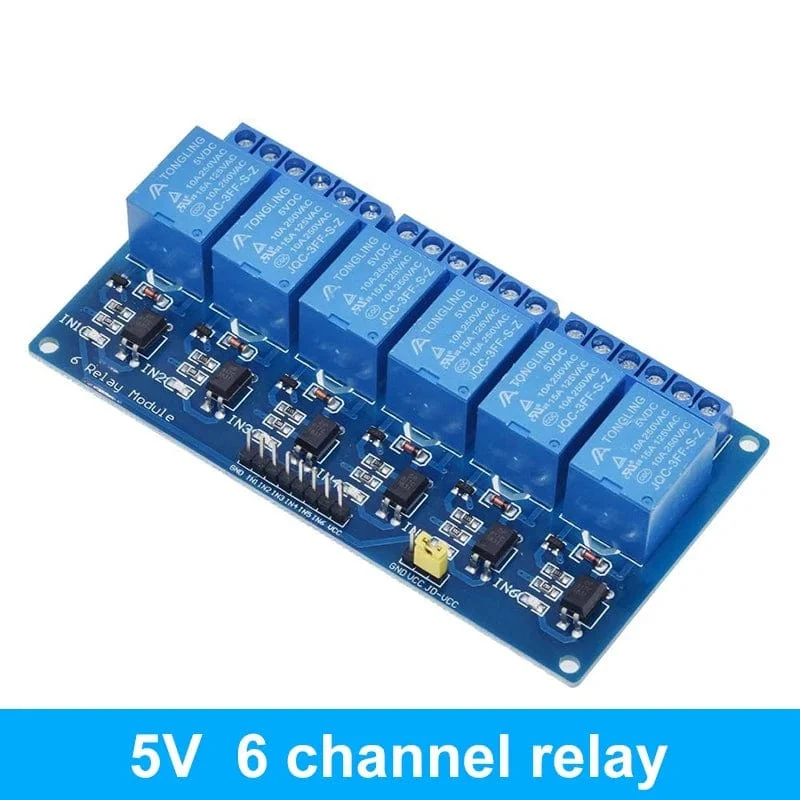 5V 12V 24V Relais Modul Mit Optokoppler Relais Ausgang 1 2 4 6 8 16Way Relais Modul für Arduino PLC Automatisierung Ausrüstung Control