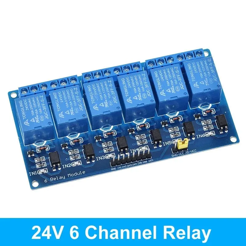 5V 12V 24V Relais Modul Mit Optokoppler Relais Ausgang 1 2 4 6 8 16Way Relais Modul für Arduino PLC Automatisierung Ausrüstung Control