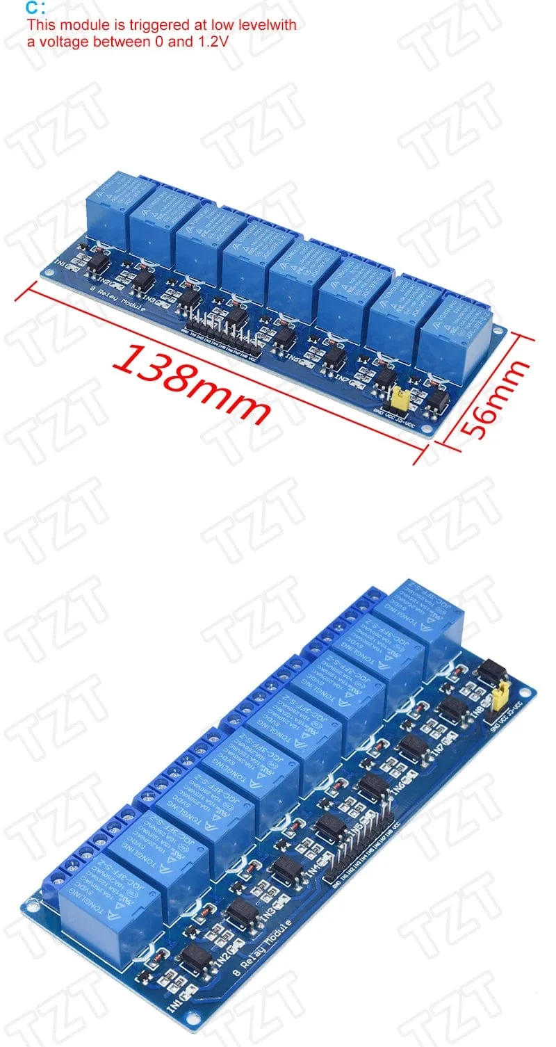 5V 12V 24V Relais Modul Mit Optokoppler Relais Ausgang 1 2 4 6 8 16Way Relais Modul für Arduino PLC Automatisierung Ausrüstung Control