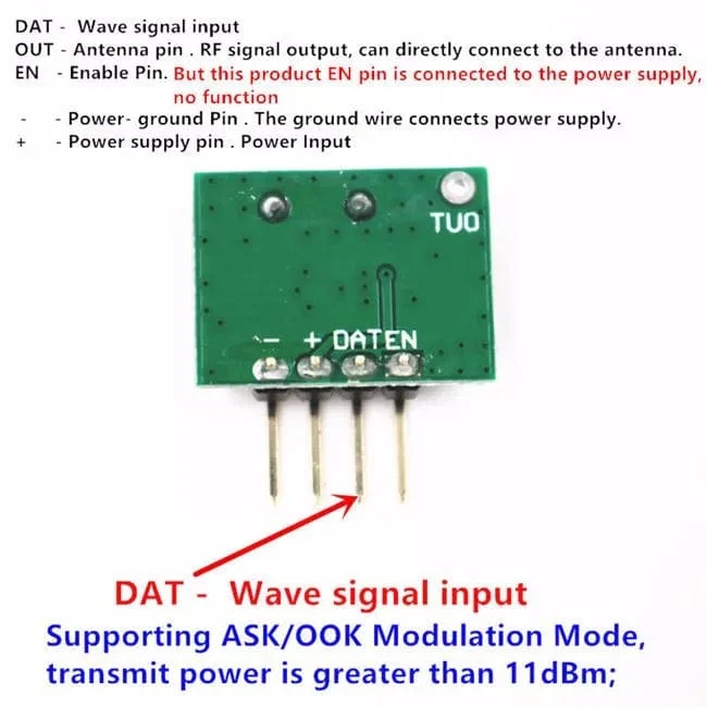 GERMA 433 MHz Superheterodyne RF Empfänger und Sender Modul Für Arduino Uno Wireless Modul Diy Kit 433 MHz Fernbedienung