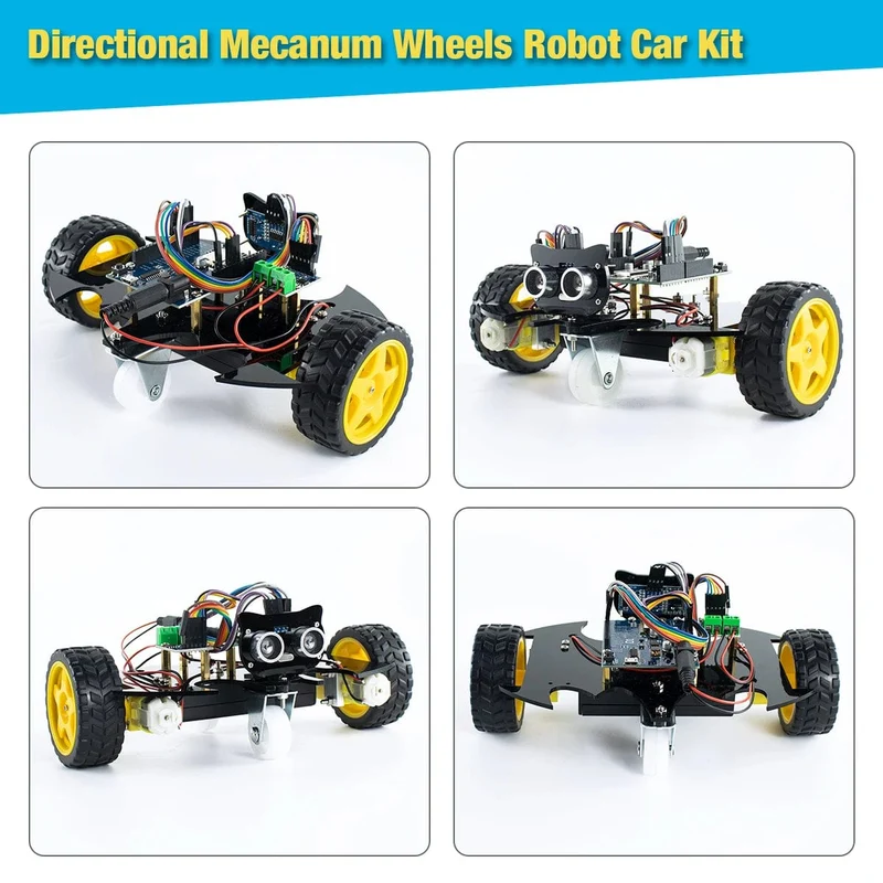 LAFVIN 2WD Smart Roboter Auto Chassis Kit für Arduino Projekt DIY Elektronische Pädagogische Automatisierung Roboter Auto