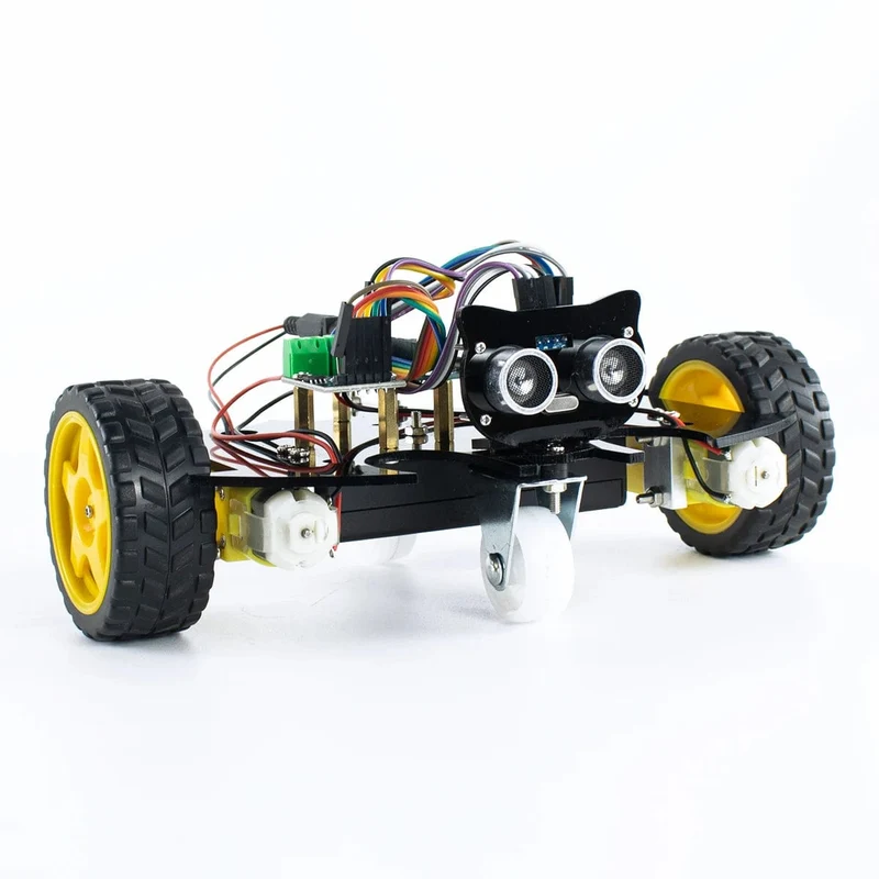 LAFVIN 2WD Smart Roboter Auto Chassis Kit für Arduino Projekt DIY Elektronische Pädagogische Automatisierung Roboter Auto