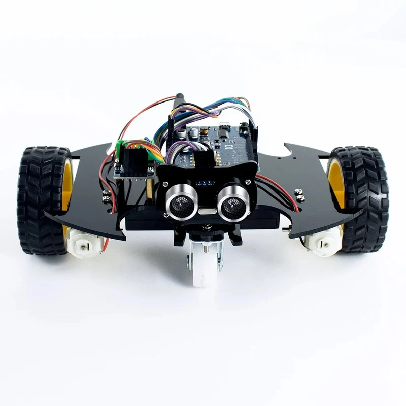 LAFVIN 2WD Smart Roboter Auto Chassis Kit für Arduino Projekt DIY Elektronische Pädagogische Automatisierung Roboter Auto