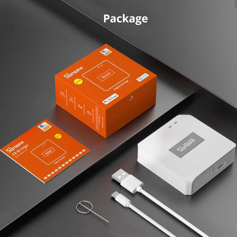 SONOFF Zigbee Bridge / Funkschalter / Temperatur-/Feuchtigkeitssensor / Bewegungssensor / Funk-Tür-/Fenstersensor / ZBMINIL2-Automatisierungskits
