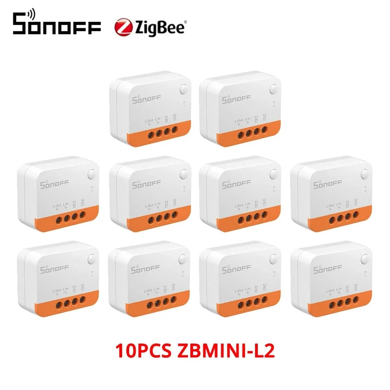 1/3/5PCS Itead SONOFF ZBMINI-L2 Zigbee DIY Smart Switch Modul Kein Neutralleiter erforderlich 2-Wege-Steuerung für Smart Home Automation