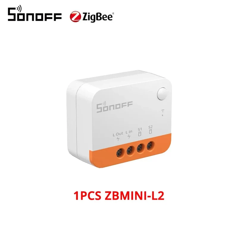 1/3/5PCS Itead SONOFF ZBMINI-L2 Zigbee DIY Smart Switch Modul Kein Neutralleiter erforderlich 2-Wege-Steuerung für Smart Home Automation