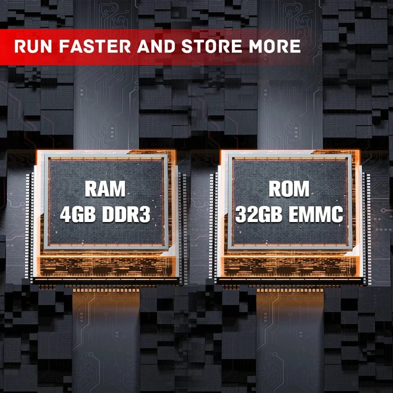KINHANK Amlogic S905X4 Retro-Videospielkonsole Super Console X4 Plus 90000 Spiele für über 60 Emulatoren Arcade/MAME/NAOMI 4K HD TVBox
