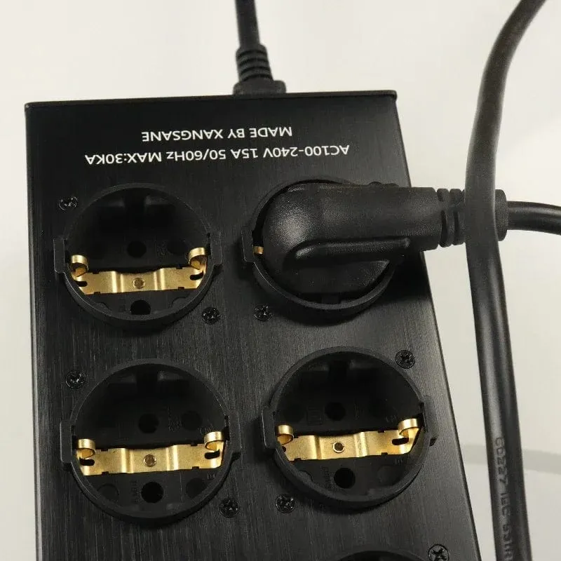 8-Bit-Europäischer Standard 15 Ampere 100-240 Volt Nennleistung Filter Netzfilter Steckdose