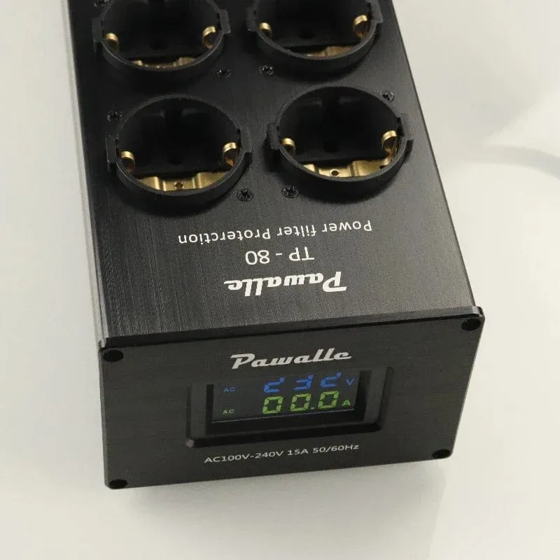 8-Bit-Europäischer Standard 15 Ampere 100-240 Volt Nennleistung Filter Netzfilter Steckdose