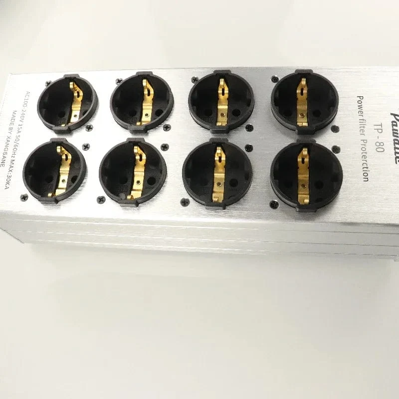 8-Bit-Europäischer Standard 15 Ampere 100-240 Volt Nennleistung Filter Netzfilter Steckdose