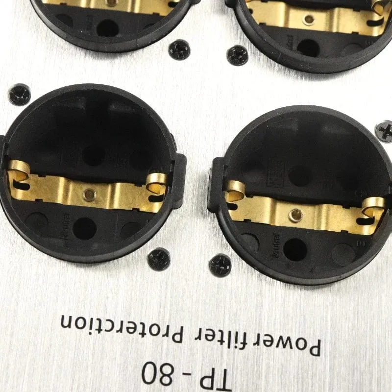 8-Bit-Europäischer Standard 15 Ampere 100-240 Volt Nennleistung Filter Netzfilter Steckdose
