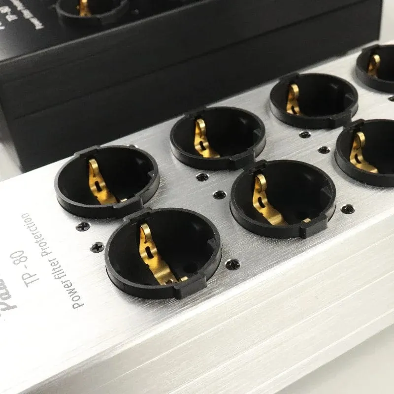 8-Bit-Europäischer Standard 15 Ampere 100-240 Volt Nennleistung Filter Netzfilter Steckdose