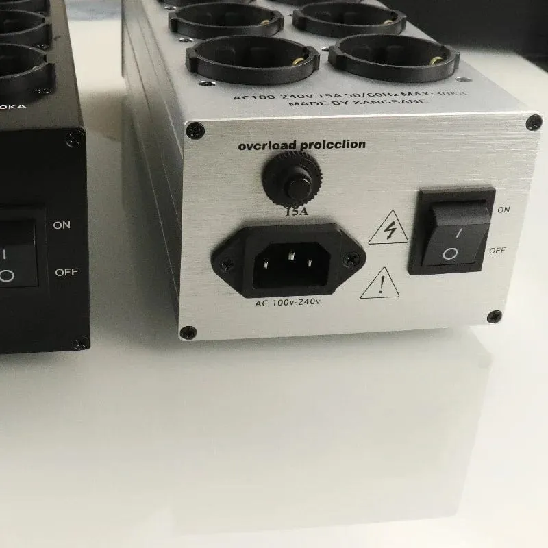 8-Bit-Europäischer Standard 15 Ampere 100-240 Volt Nennleistung Filter Netzfilter Steckdose