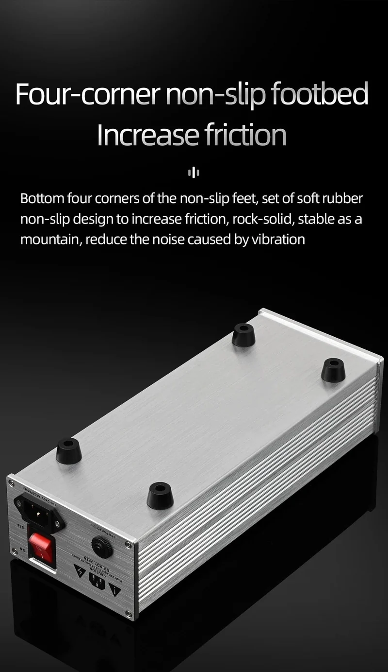 Hi-End-EU-HiFi-Netzfilter für Standard-EU-Steckdosen, rauschfreier Audio-Reinigungsfilter, Netzaufbereiter mit EU-Steckdosenleiste