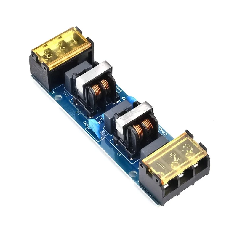 6A/25A Power Filter Board EMI Hohe Frequenz Zwei-Stufen Netzteil Tiefpass Filter Modul Power Management EMI Filter