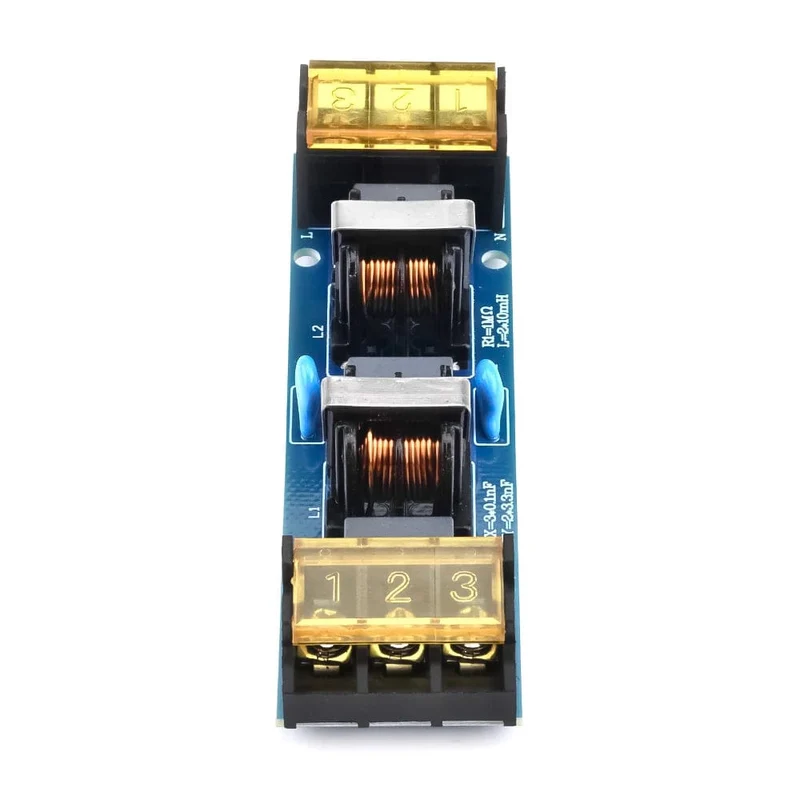 6A/25A Power Filter Board EMI Hohe Frequenz Zwei-Stufen Netzteil Tiefpass Filter Modul Power Management EMI Filter