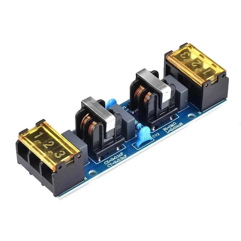 6A/25A Power Filter Board EMI Hohe Frequenz Zwei-Stufen Netzteil Tiefpass Filter Modul Power Management EMI Filter
