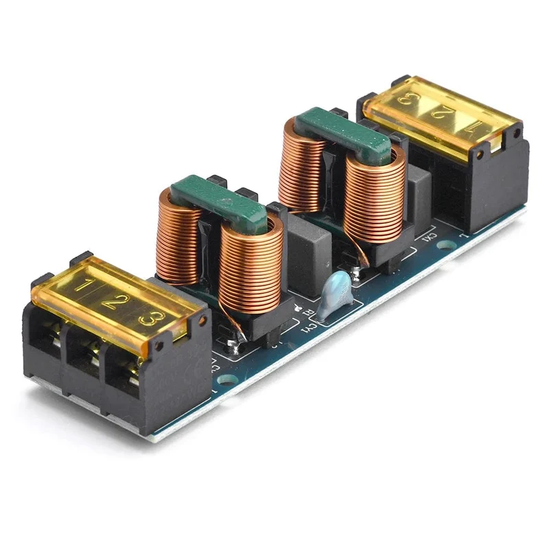 6A/25A Power Filter Board EMI Hohe Frequenz Zwei-Stufen Netzteil Tiefpass Filter Modul Power Management EMI Filter