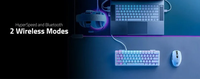 Original Razer DeathAdder V2 X Hyperspeed/Orochi V2 Doppelte drahtlose Bluetooth-Gaming-Maus Programmierbare Taste 5G Optischer Sensor