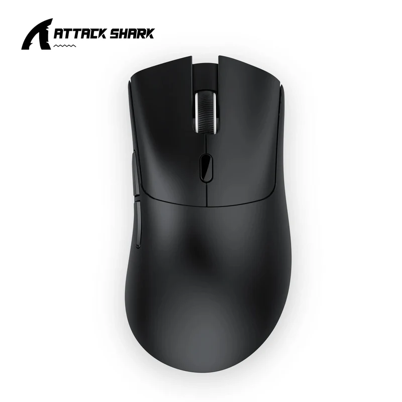 Attack Shark R1 1000Hz Bluetooth-Maus, 18000dpi, PAW3311, Tri-Mode-Verbindung, Makro-Gaming-Maus