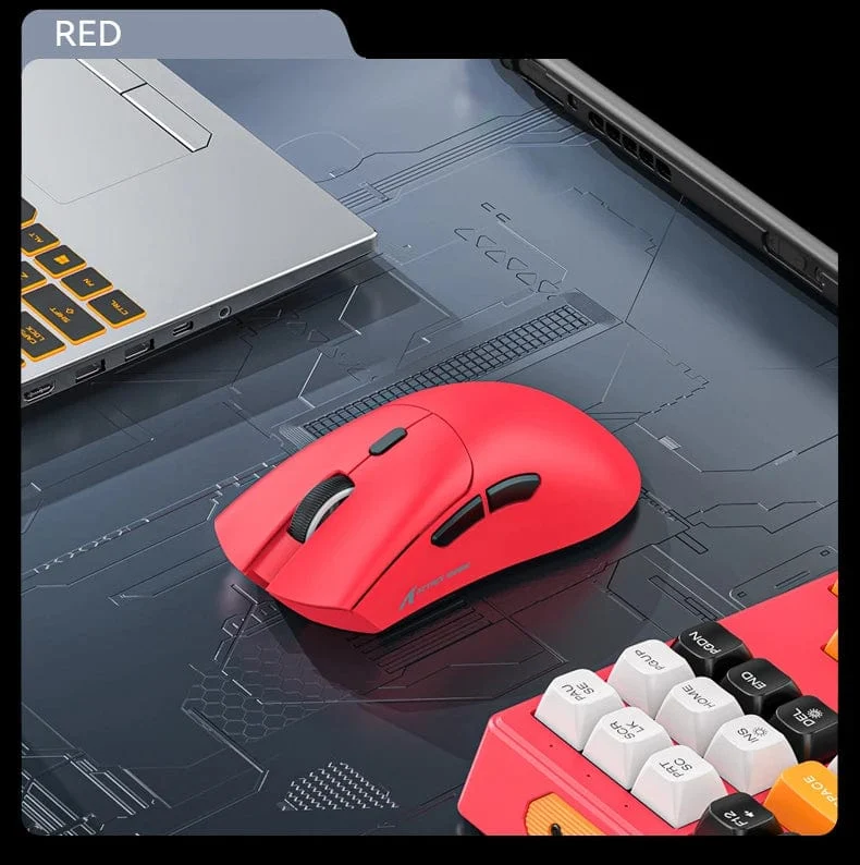 Attack Shark R1 1000Hz Bluetooth-Maus, 18000dpi, PAW3311, Tri-Mode-Verbindung, Makro-Gaming-Maus