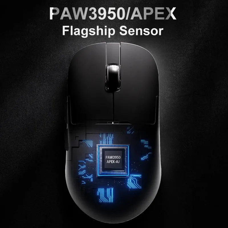 AJAZZ AJ159 APEX/AJ159PRO Kabellose Gamer-Maus mit magnetischer RGB-Ladestation, leichte AJ159P-Gaming-Maus für PC-Laptop