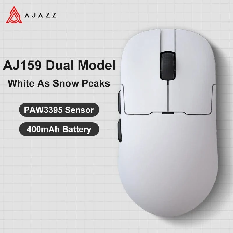 AJAZZ AJ159 APEX/AJ159PRO Kabellose Gamer-Maus mit magnetischer RGB-Ladestation, leichte AJ159P-Gaming-Maus für PC-Laptop