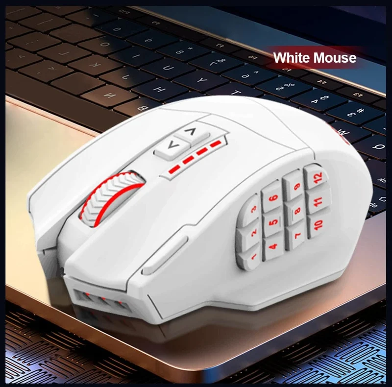 E-YOOSO X-33 RGB USB 2.4G Kabellose Gaming-Maus 16000 DPI 16 Tasten Programmierbare optische Spielmäuse für Computer PC Laptop
