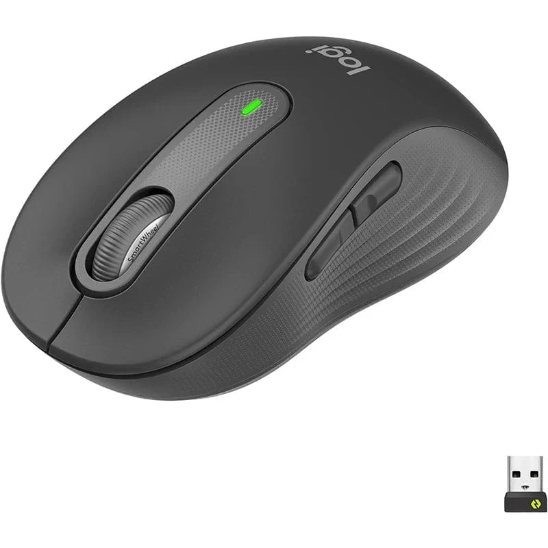 Original Logitech M650 Bluetooth Kabellose Maus Leise Klicks für PC/Mac/Multi-Device/Chromebook Büro Laptop Sensor Technologie