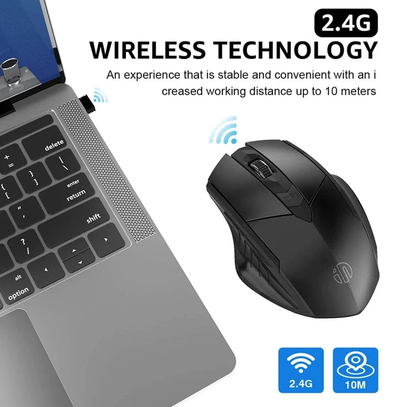 Bluetooth Wiederaufladbare Drahtlose Maus 2.4G PM6 Drahtlose Maus Büro Stumm Unterstützung PC Laptop Tablet Gamer Maus Für Computer