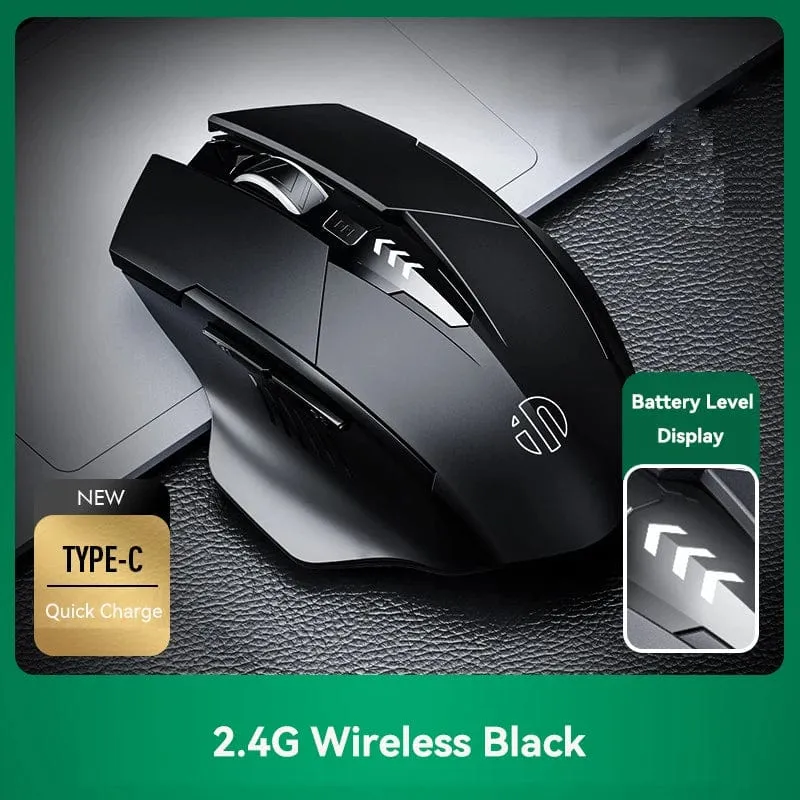 Bluetooth Wiederaufladbare Drahtlose Maus 2.4G PM6 Drahtlose Maus Büro Stumm Unterstützung PC Laptop Tablet Gamer Maus Für Computer