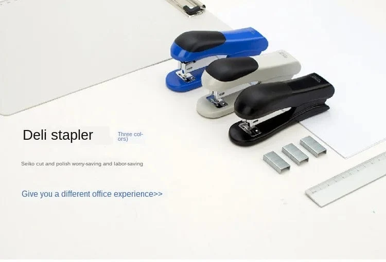 Mittlerer Hefter 1-Zoll-Nagelheber Hefter Heftklammernadel Desktop-Bürobedarf Dreifarbig