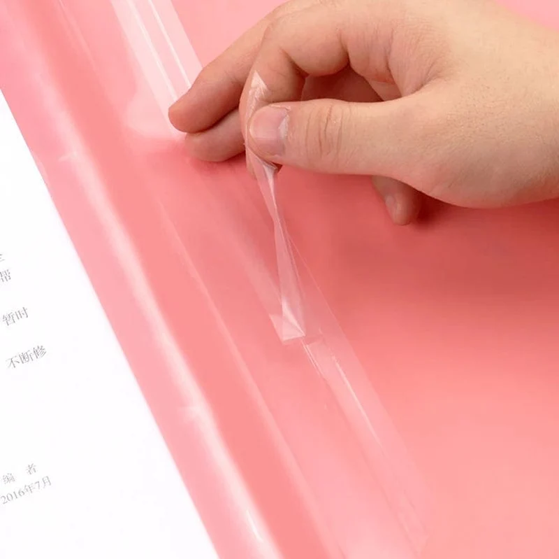 Transparente Buchhülle, Aktenbuch, wasserdichte Schutzhülle, A5, verstellbar, für Lehrbücher, Schreibwaren, Schulbürobedarf, 4 Stück