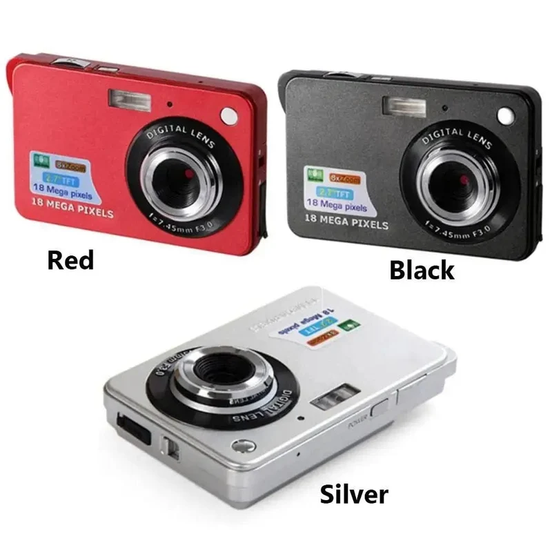 HD-Digitalkamera mit LCD-Bildschirm, Kinderkameras für den Außenbereich, Anti-Shake-Sofortbildkamera, wiederaufladbarer Fotografie-Camcorder