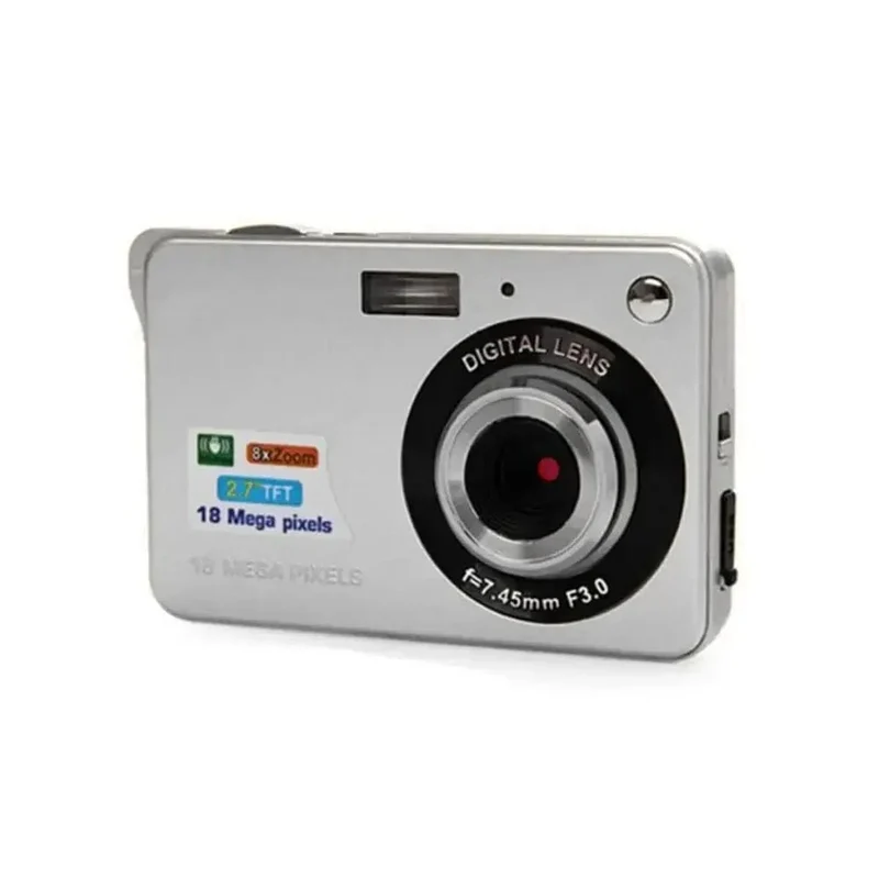 HD-Digitalkamera mit LCD-Bildschirm, Kinderkameras für den Außenbereich, Anti-Shake-Sofortbildkamera, wiederaufladbarer Fotografie-Camcorder