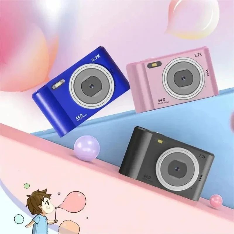 Digitalkamera Autofokuskamera für Kinderspielzeug Camcorder mit 8-fachem Zoom Kompaktkameras 1080P-Kameras für Anfängerfotografie