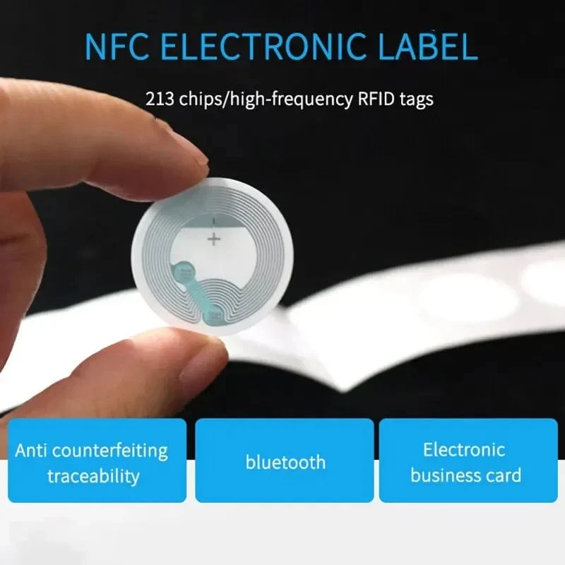 10PCS NFC Tag Nfc213 Label 213 Aufkleber Tags Abzeichen Label Aufkleber 13.56 mhz Für Huawei Teilen Ios13 Persönliche Automatisierung Verknüpfungen