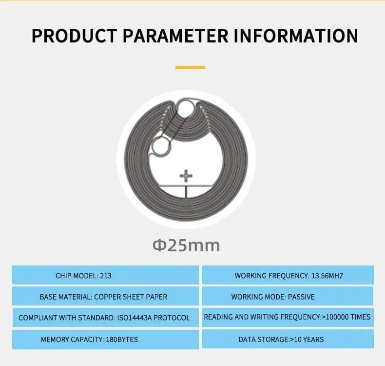 10PCS NFC Tag Nfc213 Label 213 Aufkleber Tags Abzeichen Label Aufkleber 13.56 mhz Für Huawei Teilen Ios13 Persönliche Automatisierung Verknüpfungen