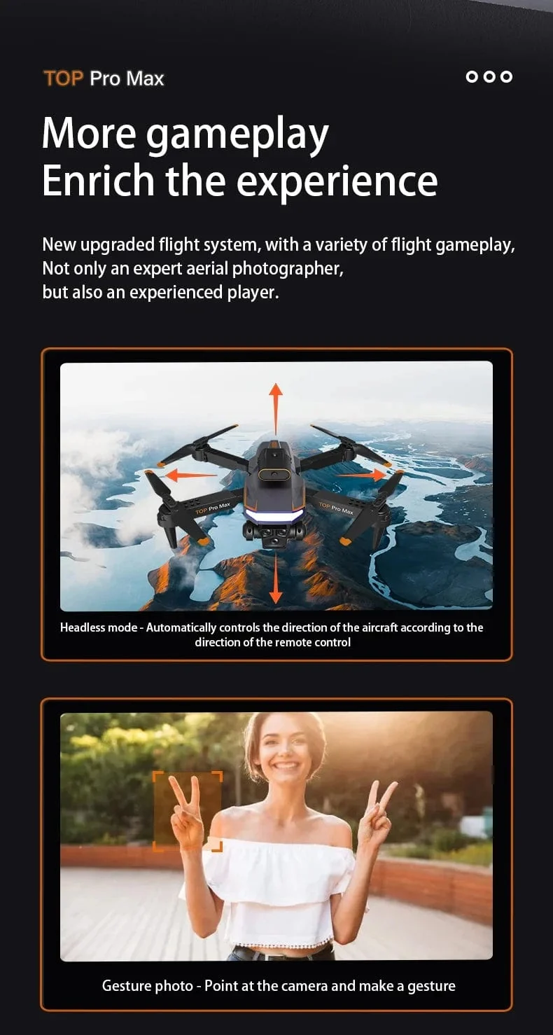 Xiaomi P18 Drohne 8K HD Dreifachkamera Professionelle Luftfotografie Optische Flusspositionierung Hindernisvermeidung RC Quadcopter