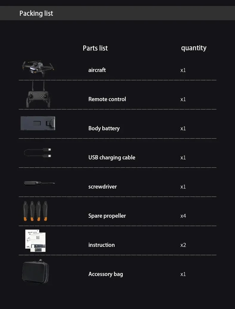 Xiaomi P18 Drohne 8K HD Dreifachkamera Professionelle Luftfotografie Optische Flusspositionierung Hindernisvermeidung RC Quadcopter