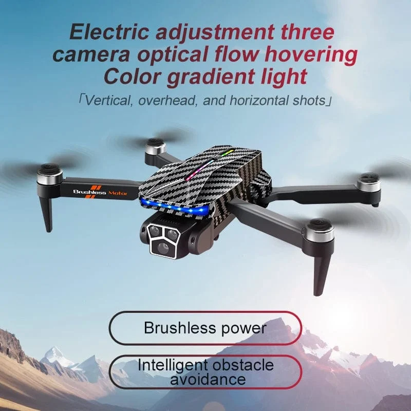 Xiaomi D9 Drohne 8K Professionelle Dreifachkamera Hindernisvermeidung Optischer Fluss Fernbedienung Ein-Tasten-Rückkehr Bürstenloser Motor 15000M