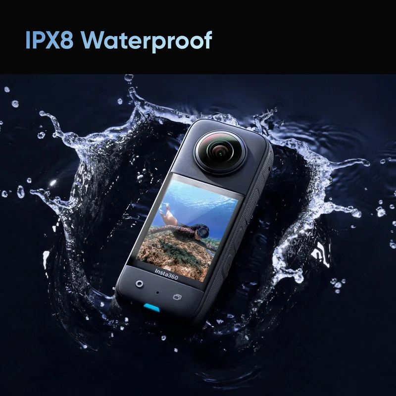 Insta360 X3 Action Kamera 5.7 K 360 4K/30 72MP Foto Live-Streaming 10m Wasserdicht Helm Video Aufnahme sport Insta 360 X3 Cam