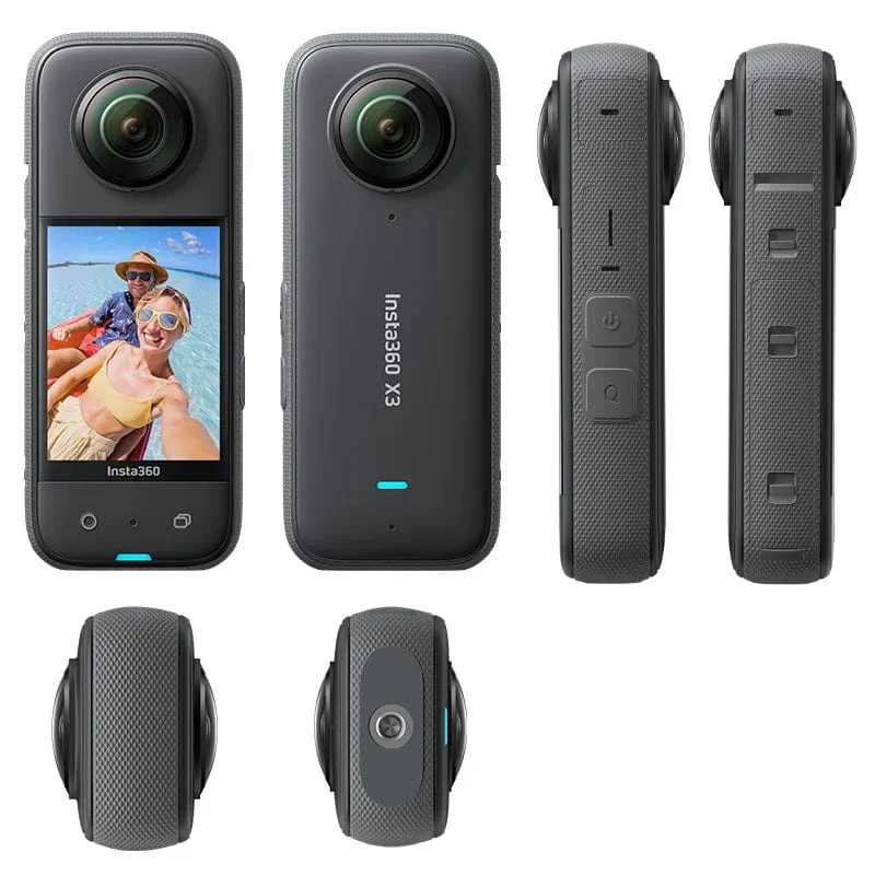 Insta360 X3 Action Kamera 5.7 K 360 4K/30 72MP Foto Live-Streaming 10m Wasserdicht Helm Video Aufnahme sport Insta 360 X3 Cam
