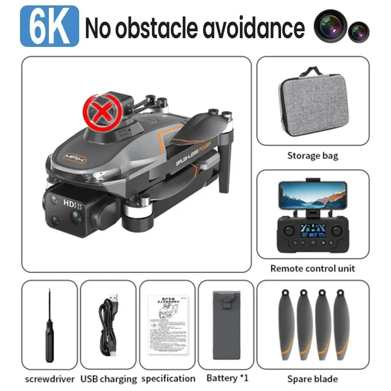 2024 Neue A22 RC-Drohne 8K Professionelle Doppelkamera-Luftaufnahme 360° Quadcopter RC Hindernisvermeidung Optischer Fluss Luftaufnahme 4K-Drohne
