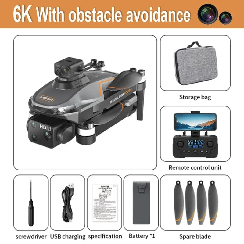 2024 Neue A22 RC-Drohne 8K Professionelle Doppelkamera-Luftaufnahme 360° Quadcopter RC Hindernisvermeidung Optischer Fluss Luftaufnahme 4K-Drohne