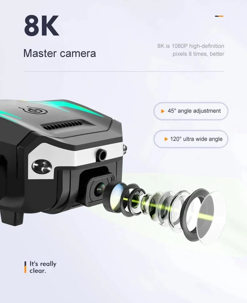 Xiaomi Mijia G6Pro Drohne Professionelle 8K GPS HD Doppelkamera 5G Hindernisvermeidung Optische Flusspositionierung Bürstenlose verbesserte RC