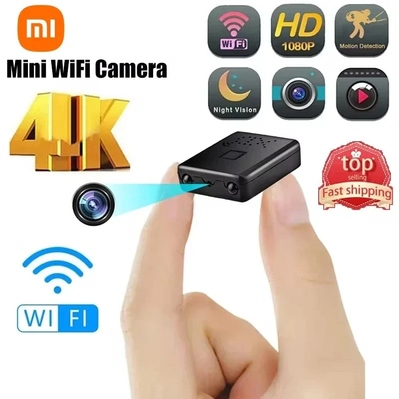 Xiaomi Mini WiFi Kamera XD Pro Full HD 4K 5G Nachtsicht Fernüberwachung Heimschutz Wasserdichter Videorecorder