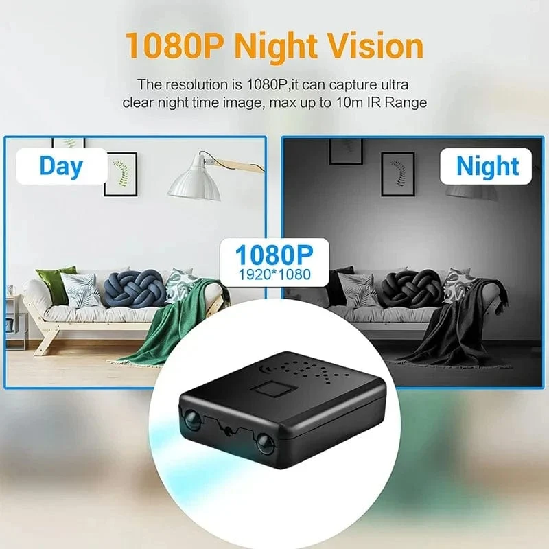 Xiaomi Mini WiFi Kamera XD Pro Full HD 4K 5G Nachtsicht Fernüberwachung Heimschutz Wasserdichter Videorecorder