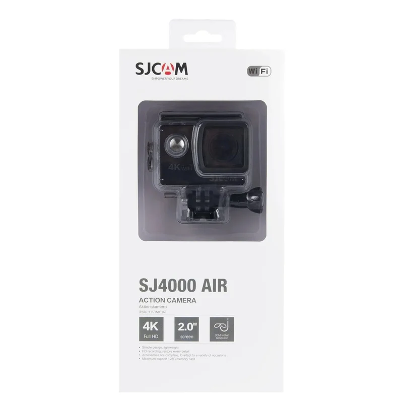 SJCAM Action Kamera SJ4000 AIR 4K 30PFS 1080P 4x Zoom WIFI Sport Video Action Kameras Motorrad Fahrradhelm Wasserdichte cam