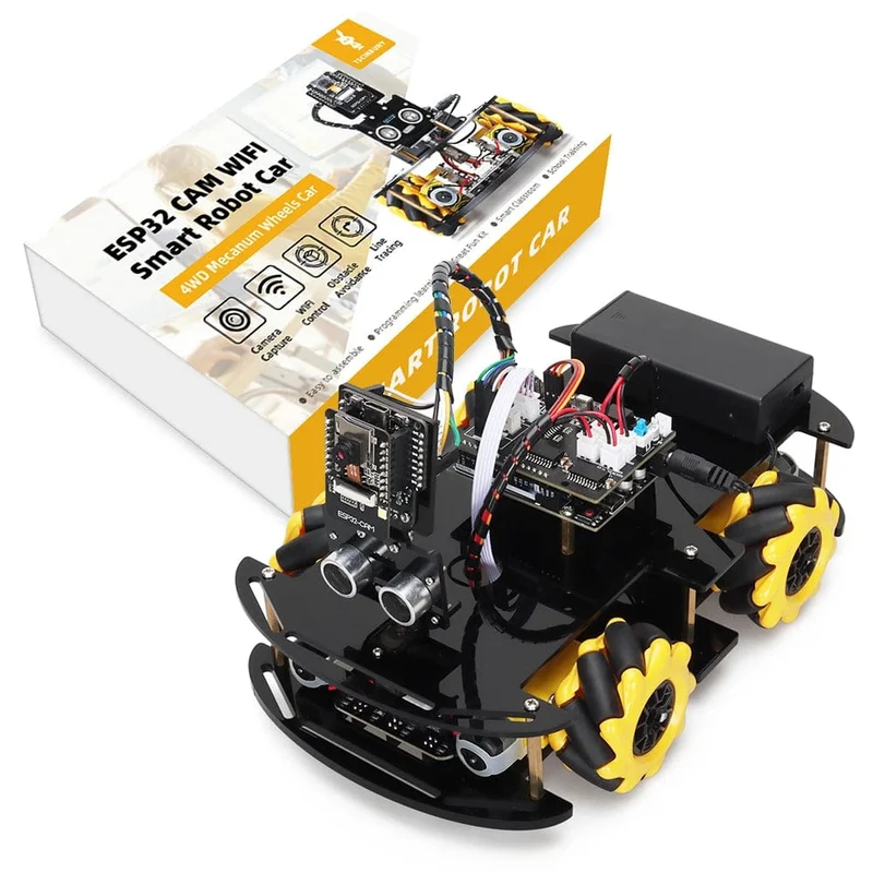 Robotik-Starterkit für Arduino-Programmierung mit ESP32-Cam und Codes, Lernen und Entwickeln von Fähigkeiten, Smart Automation, Komplettkit
